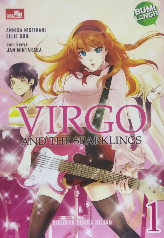 Cover Buku Virgo and The Sparklings 1 : Birunya Suara Hujan