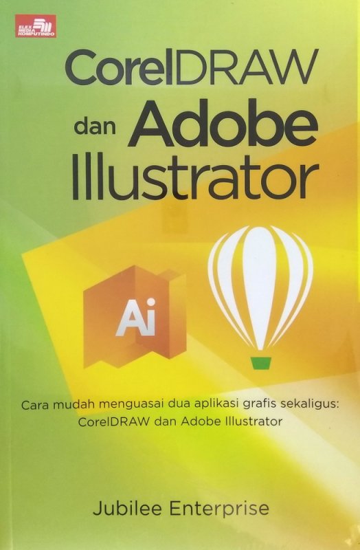 Cover Buku CorelDRAW dan Adobe Illustrator