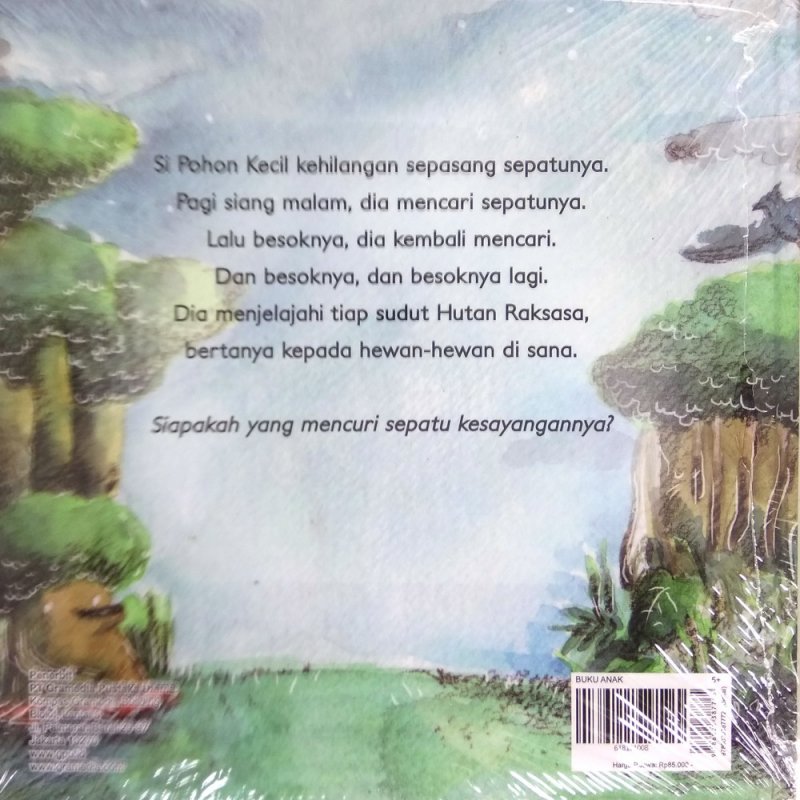 Cover Belakang Buku Dongeng Dialektika: Melilit Seperti Sulur (Hard Cover)