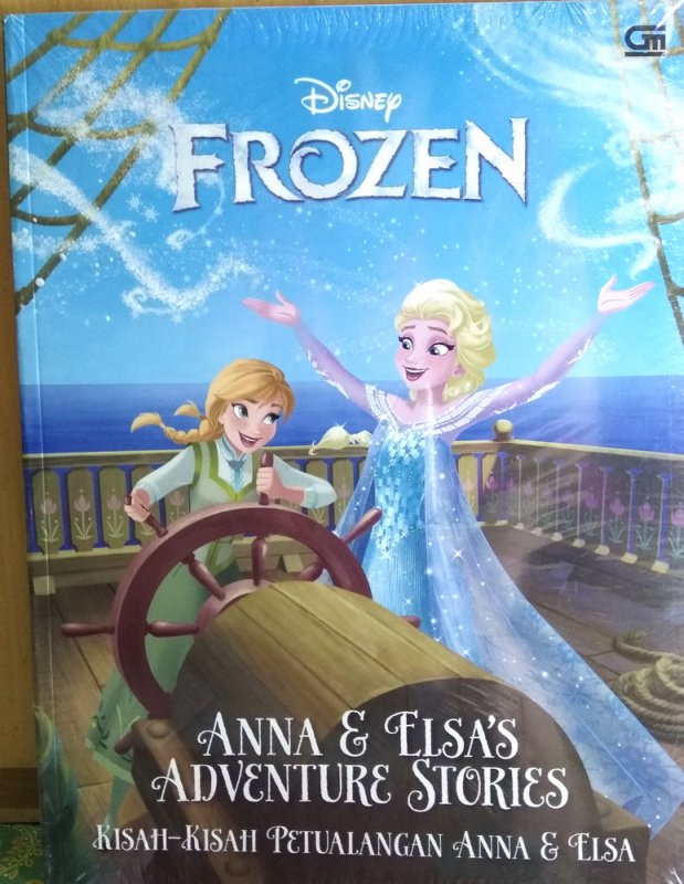 Cover Buku Frozen: Kisah-Kisah Petualangan Anna & Elsa (Anna & Elsa Adventure Stories)