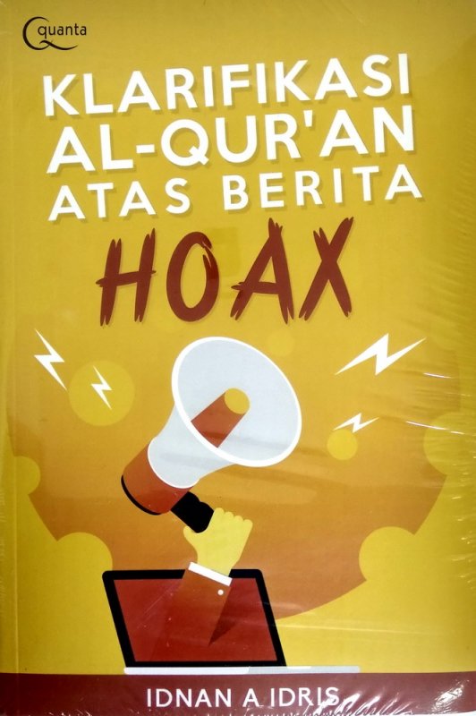 Cover Buku Klarifikasi Al-Quran Atas Berita Hoaks