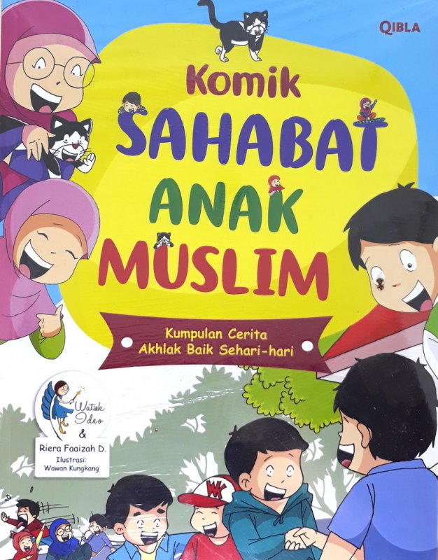 Cover Buku Komik Sahabat Anak Muslim