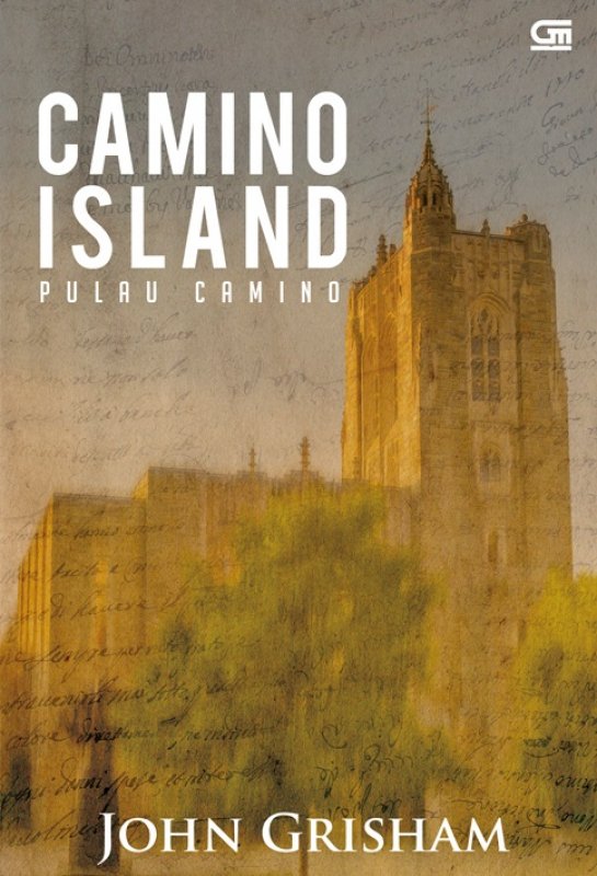 Cover Belakang Buku Camino Island - Pulau Camino