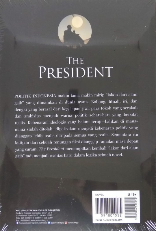 Cover Belakang Buku The President