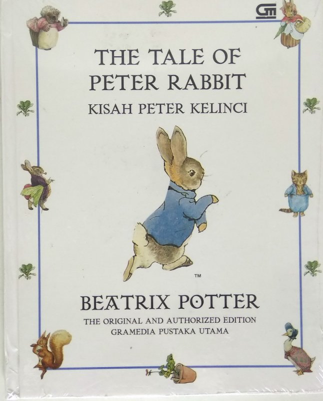 Cover Buku Kisah Peter Kelinci - The Tale of Peter Rabbit (Hard Cover)