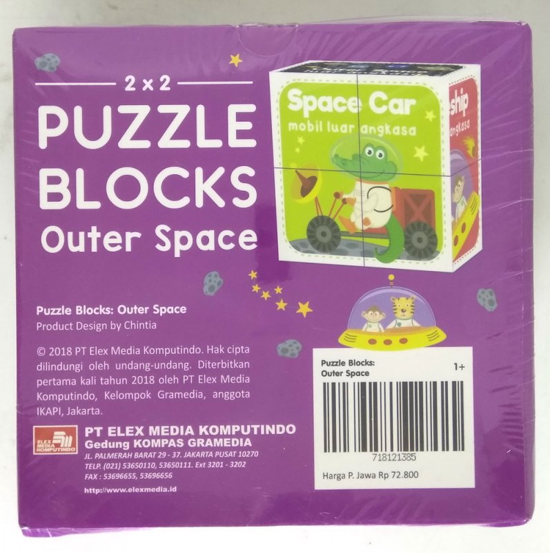 Cover Belakang Buku Puzzle Blocks: Outer Space