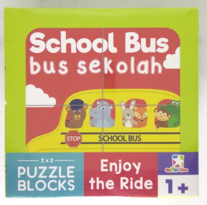 Cover Buku Puzzle Blocks: Enjoy the Ride
