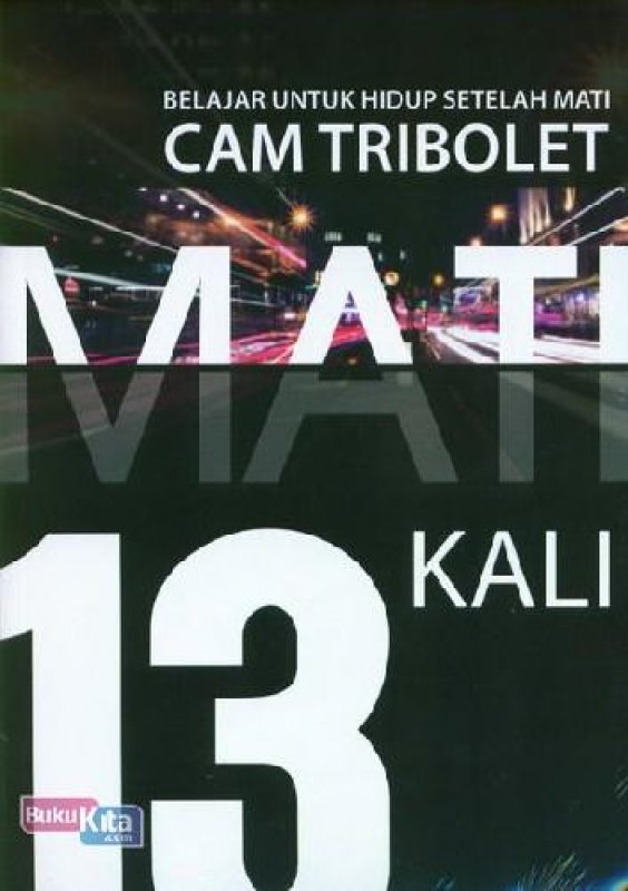 Cover Mati 13 Kali (buku murah)