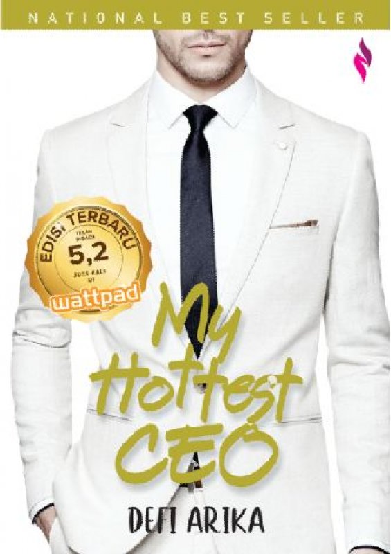 Cover Buku My Hottest CEO - Edisi Terbaru BK