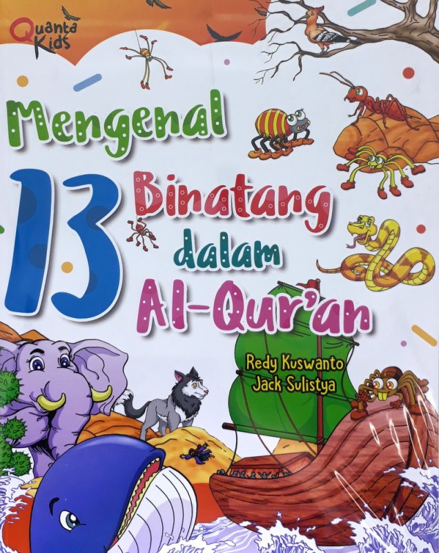 Cover Buku Mengenal 13 Binatang Dalam Al-QurAn