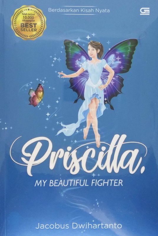 Cover Buku Priscilla, My Beautiful Fighter