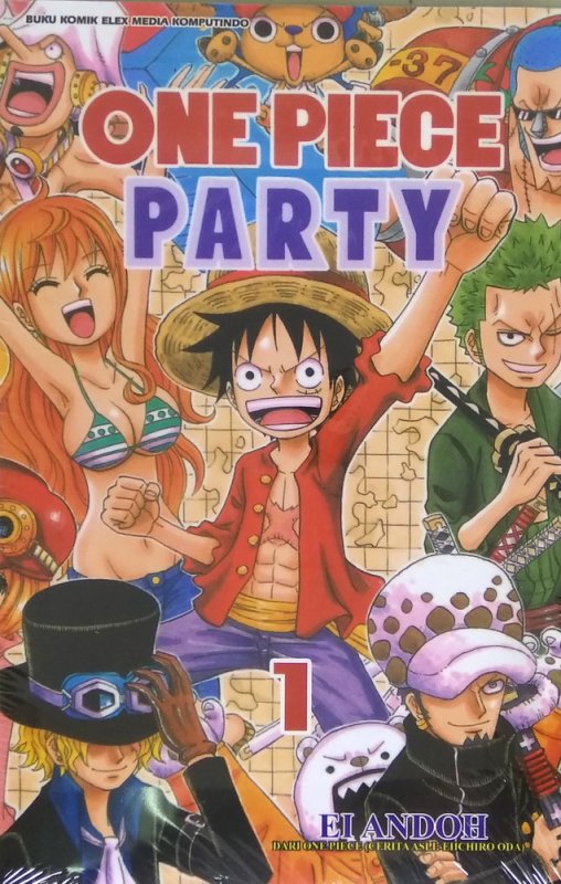 Cover Buku One Piece Party 1