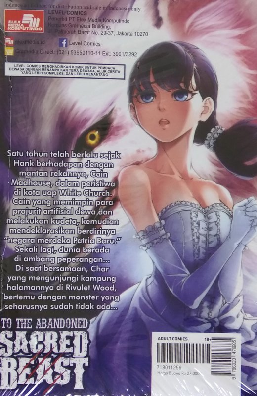 Cover Belakang Buku LC: To The Abandoned Sacred Beast 3