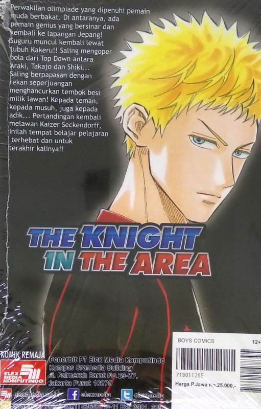 Cover Belakang Buku The Knight In The Area 56