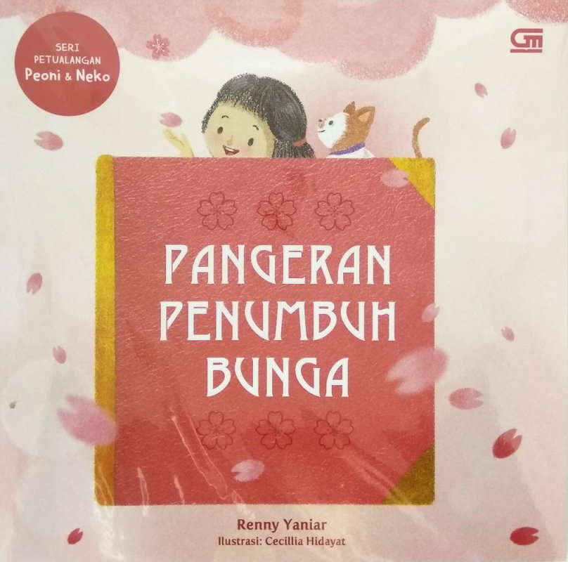 Cover Buku Petualangan Peoni dan Neko: Pangeran Penumbuh Bunga