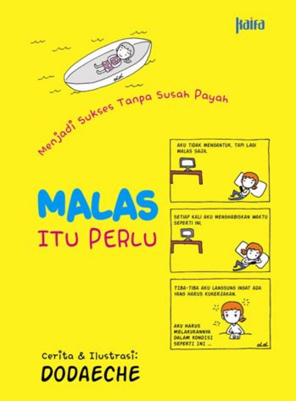 Cover Buku MALAS ITU PERLU Menjadi Sukses Tanpa Susah Payah