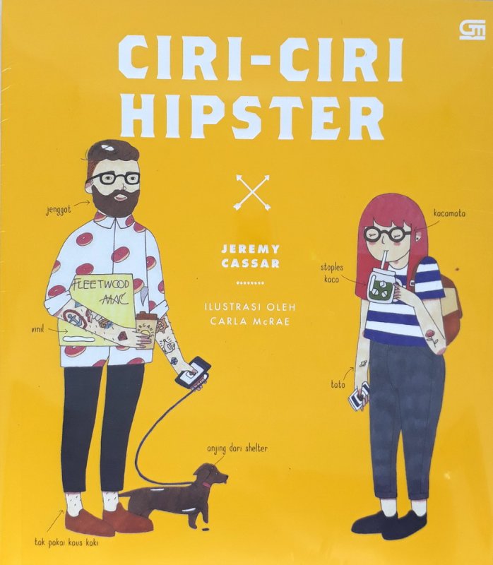 Cover Buku Ciri-ciri Hipster