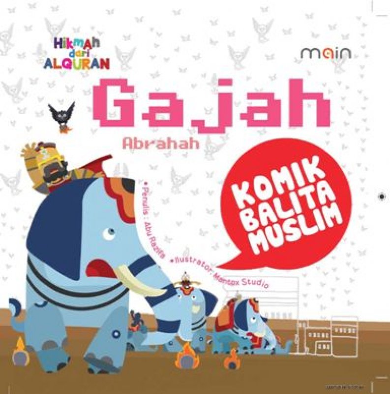 Cover Buku Gajah Abrahah (Hard Cover)