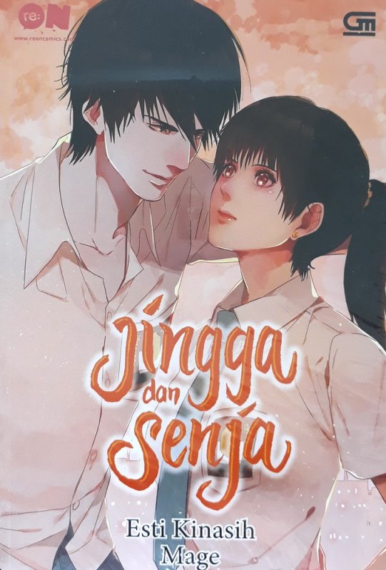 Cover Buku Komik: Jingga dan Senja