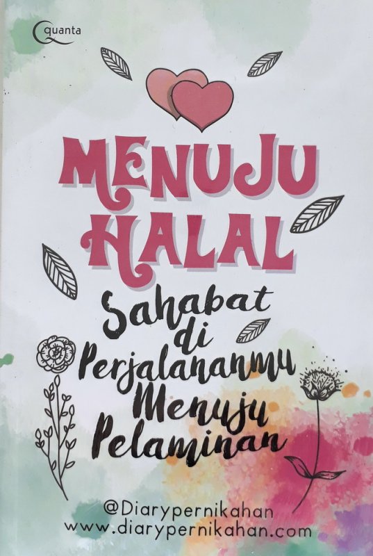 Cover Buku Menuju Halal: Sahabat di Perjalananmu Menuju Pelaminan