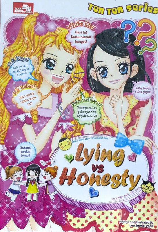 Cover Buku Ten Ten : Lying VS Honesty [Education comics]