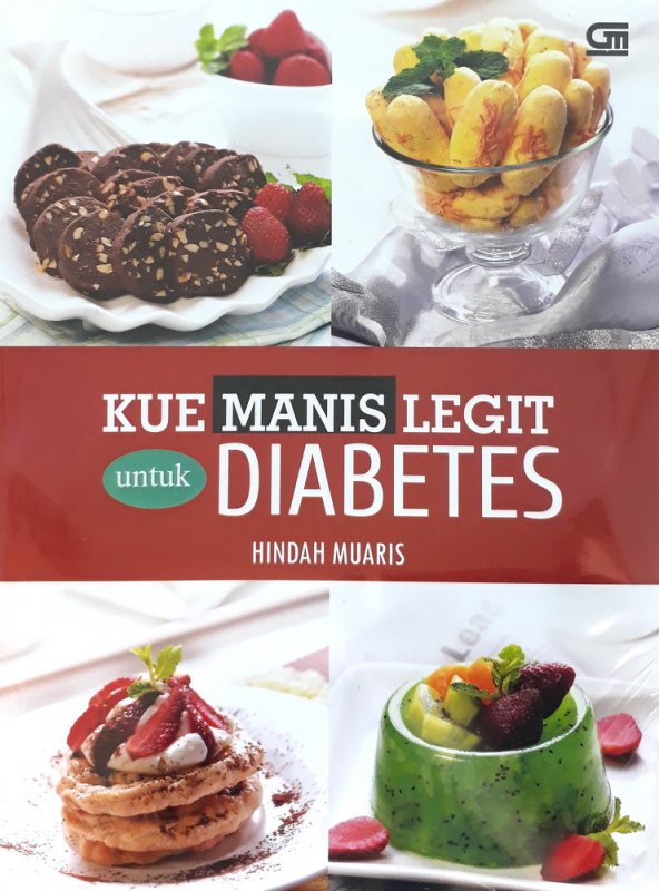 Cover Buku Kue Manis Legit untuk Diabetes