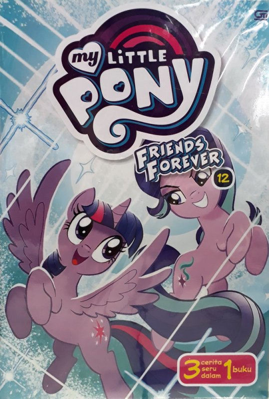 Cover Belakang Buku My Little Pony Friends Forever #12