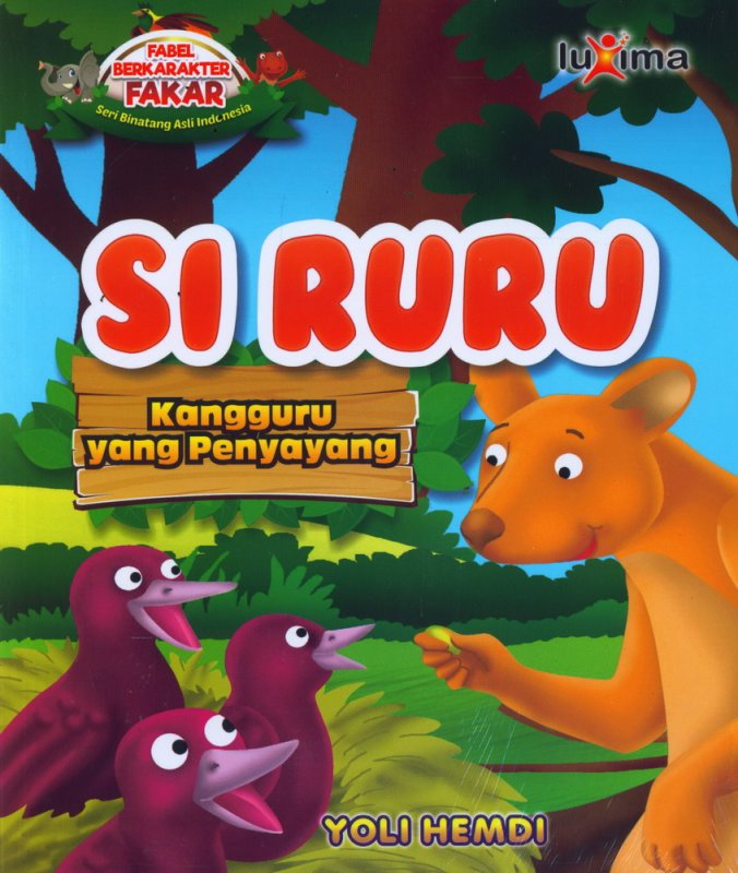 Cover Buku Si Ruru, Kangguru yang Penyayang