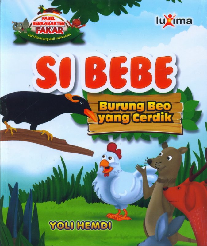 Cover Buku Si BeBe, Burung Beo yang Cerdik
