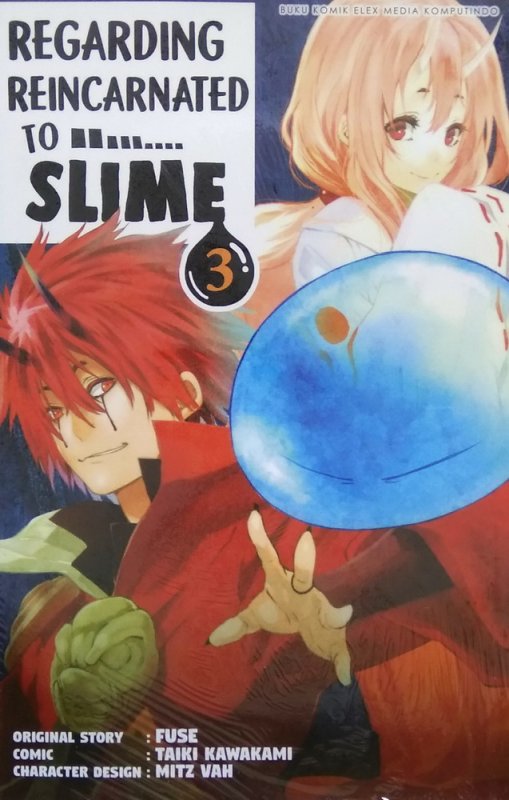 Cover Buku Regarding Reincarnated as Slime 3