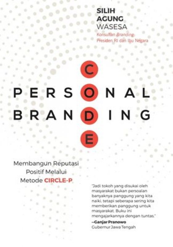 Cover Buku Personal Branding Code: Membangun Reputasi Positif Melalui Metode Circle-P