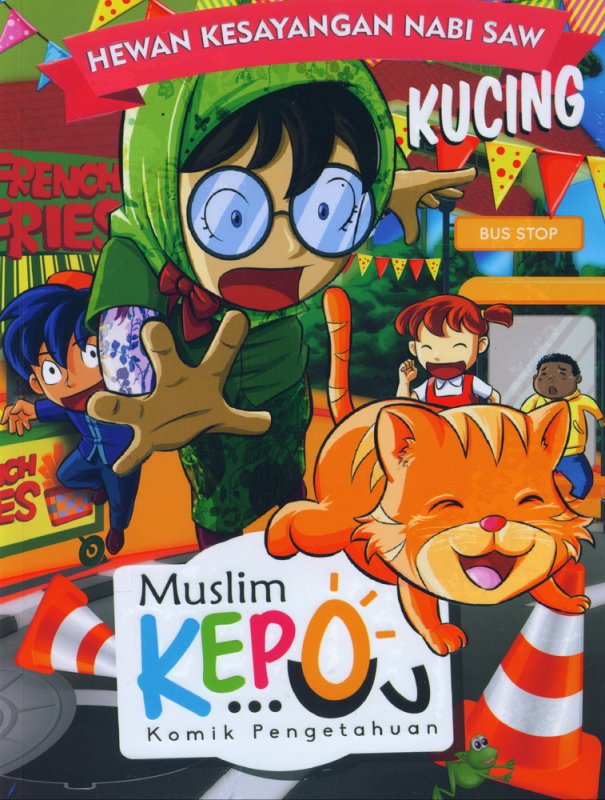 Cover Buku Muslim Kepo - Edisi Kucing Hewan Kesayangan Nabi SAW