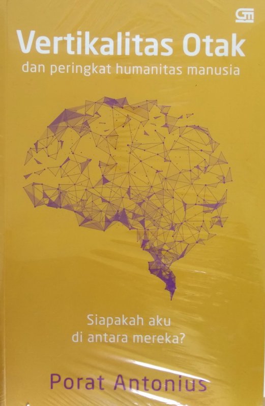 Cover Buku Vertikalitas Otak & Peringkat Humanitas Manusia