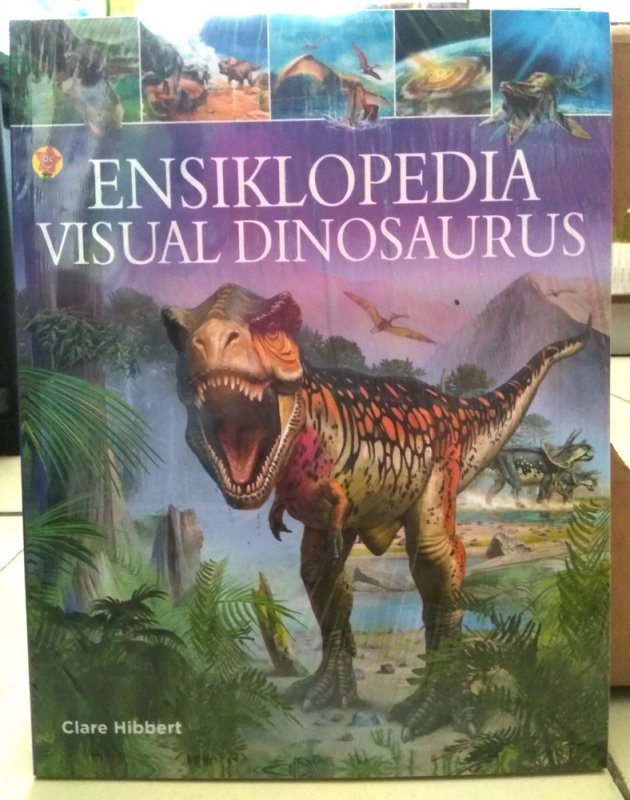 Cover Buku Ensiklopedia Visual Dinosaurus