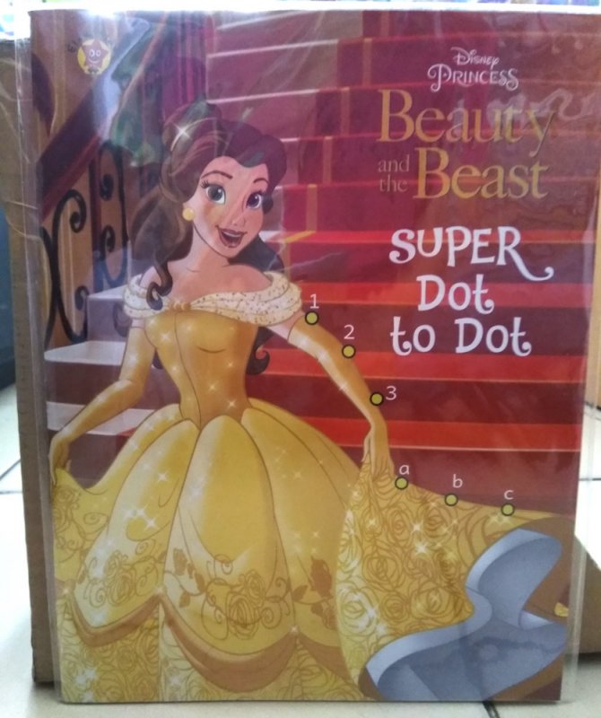 Cover Buku Super Dot to Dot Beauty and The Beast