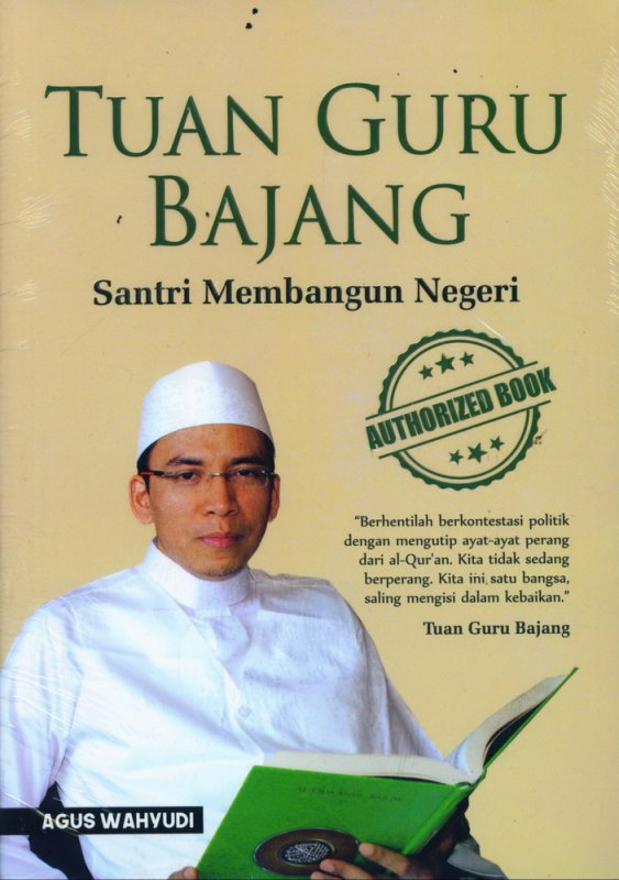 Cover Buku Tuan Guru Bajang Santri Membangun Negeri