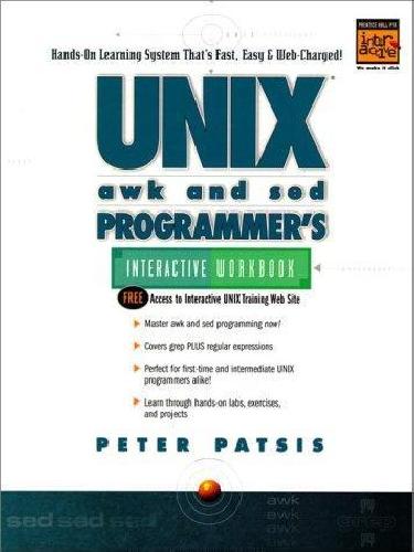 Cover Buku Unix AWK And SED: Programmer