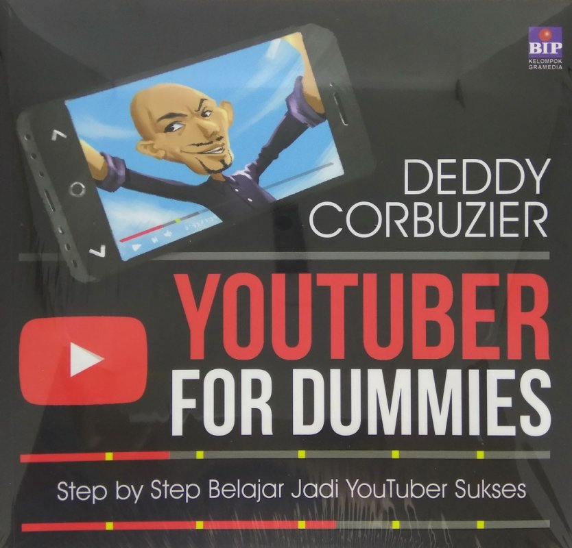 Cover Buku Youtuber For Dummies