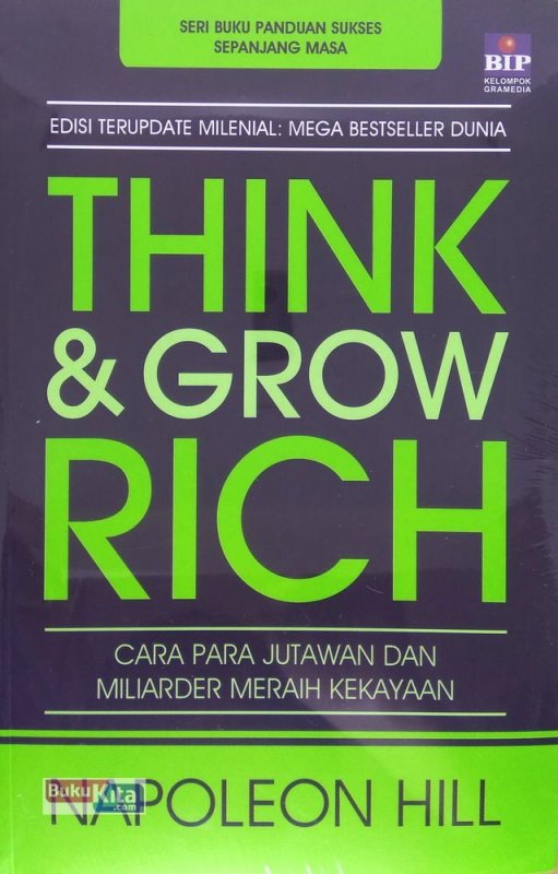 Cover Buku Think and Grow Rich (Edisi Terupdate Abad 21)