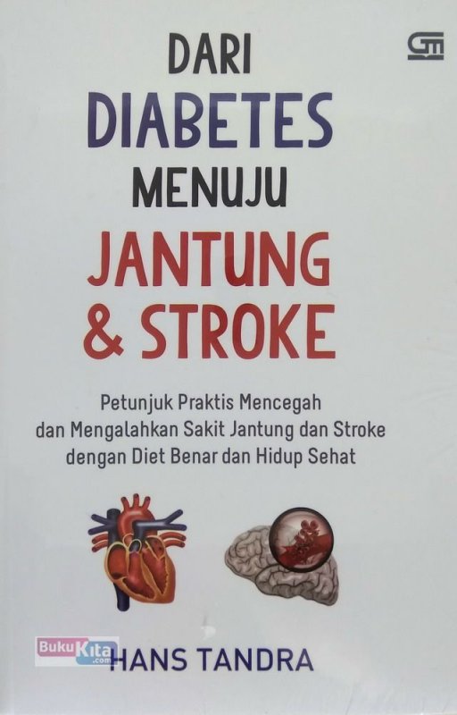 Cover Buku Dari Diabetes Menuju Jantung & Stroke