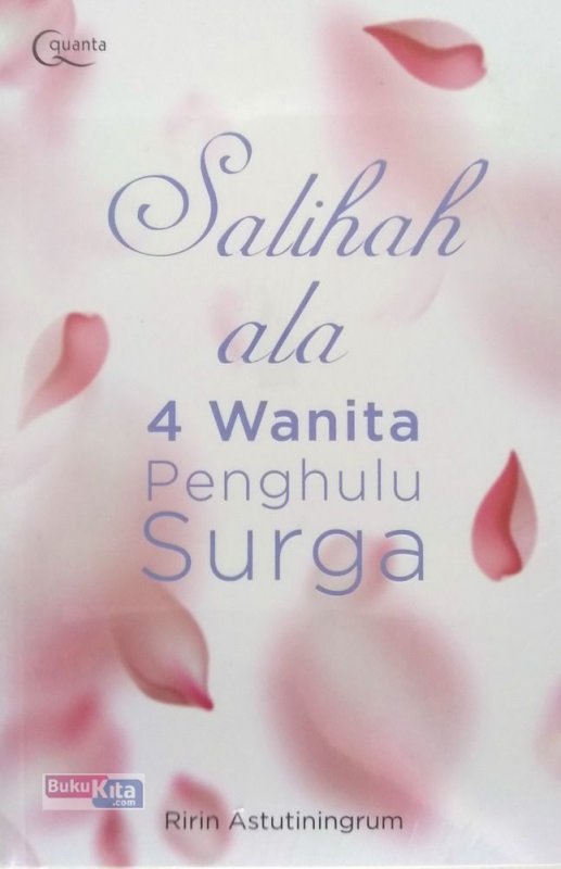 Cover Buku Salihah ala 4 Wanita Penghulu Surga