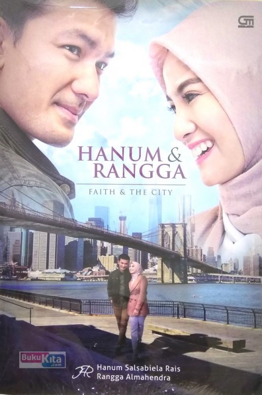 Cover Buku Hanum & Rangga: Faith & the City (versi cover film)