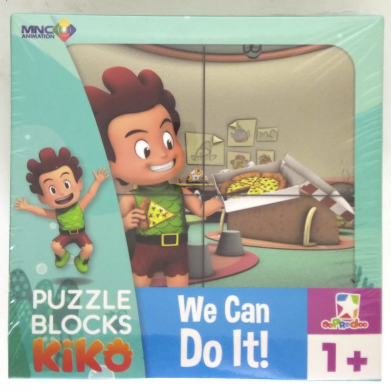 Cover Buku Opredo Puzzle Blocks Kiko: We Can Do It!