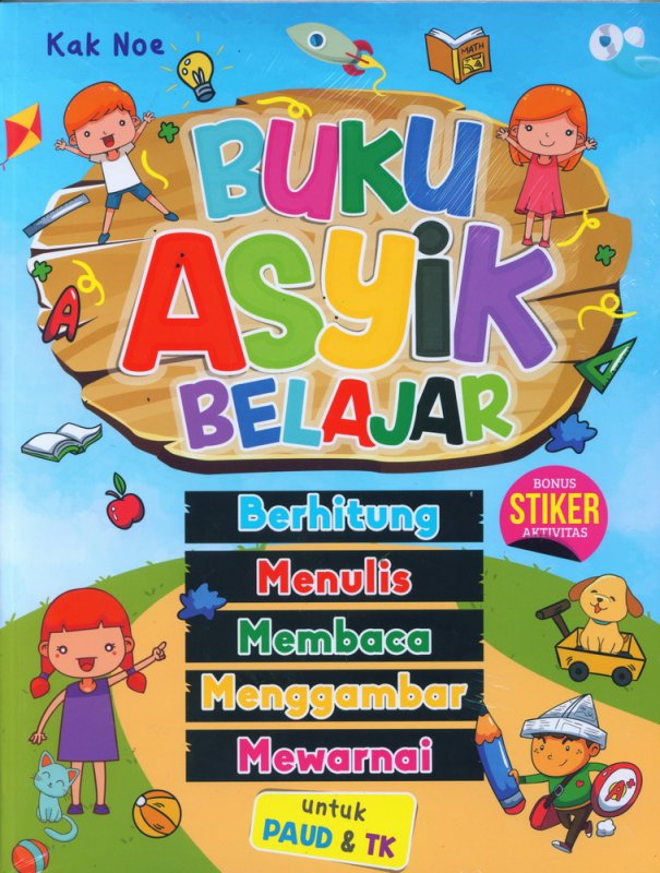 Cover Buku Buku Asyik Belajar Untuk PAUD dan TK