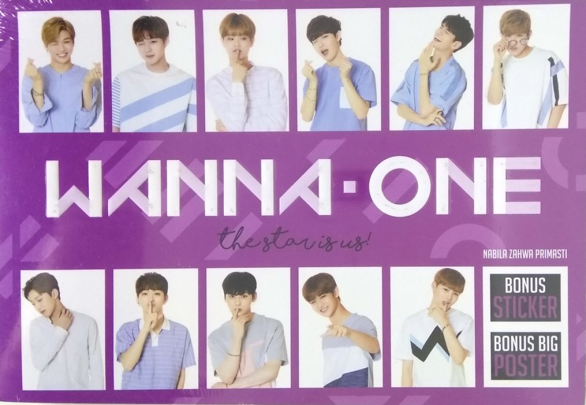 Cover Buku Wanna One: The Star Is Us