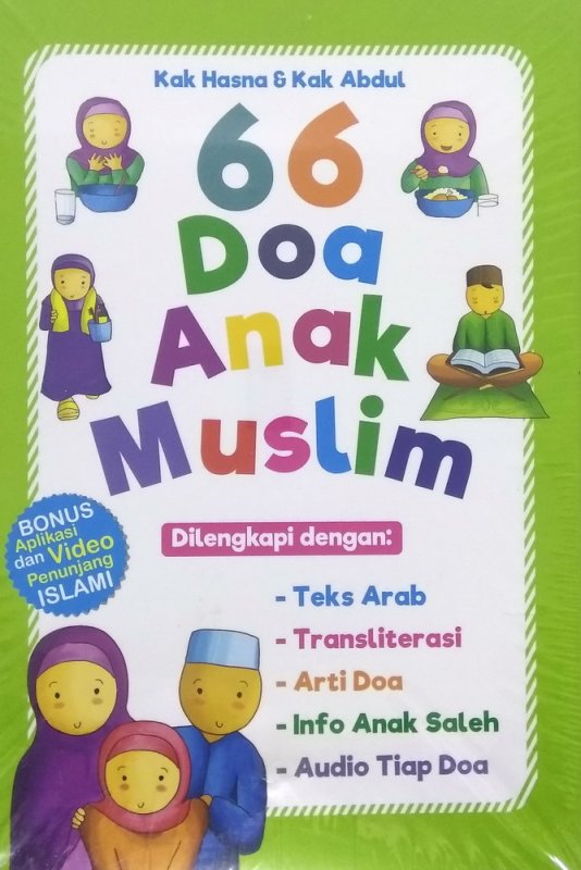 Cover Buku 66 Doa Anak Muslim