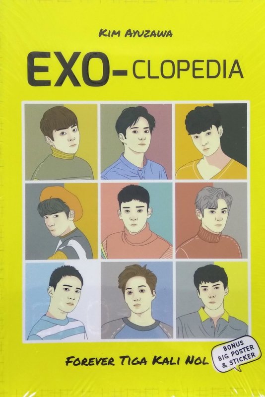 Cover Buku EXO-CLOPEDIA: Forever Tiga Kali Nol