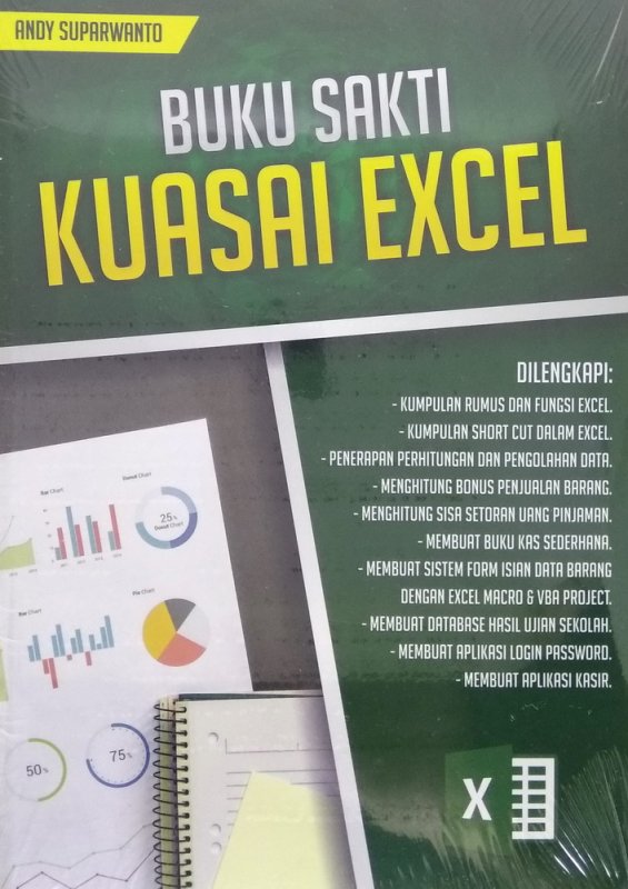 Cover Buku Buku Sakti Kuasai Excel