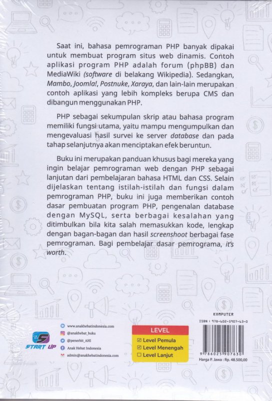 Cover Buku Sakti Pemrograman Web Seri PHP