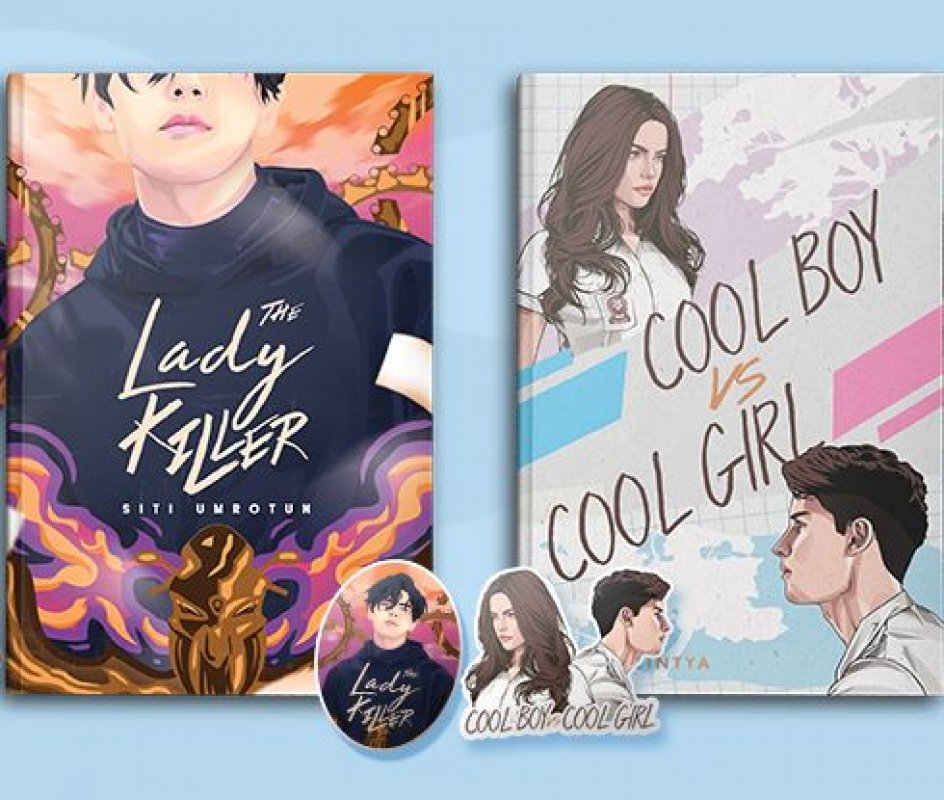 Cover Buku PAKET BUNDLING (Buku The Lady Killer & Cool Boy VS Cool Girl) Pre Order